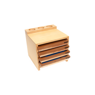 Cabinet for Wooden Land and Water Form Trays Set 2 (Premium Quality)