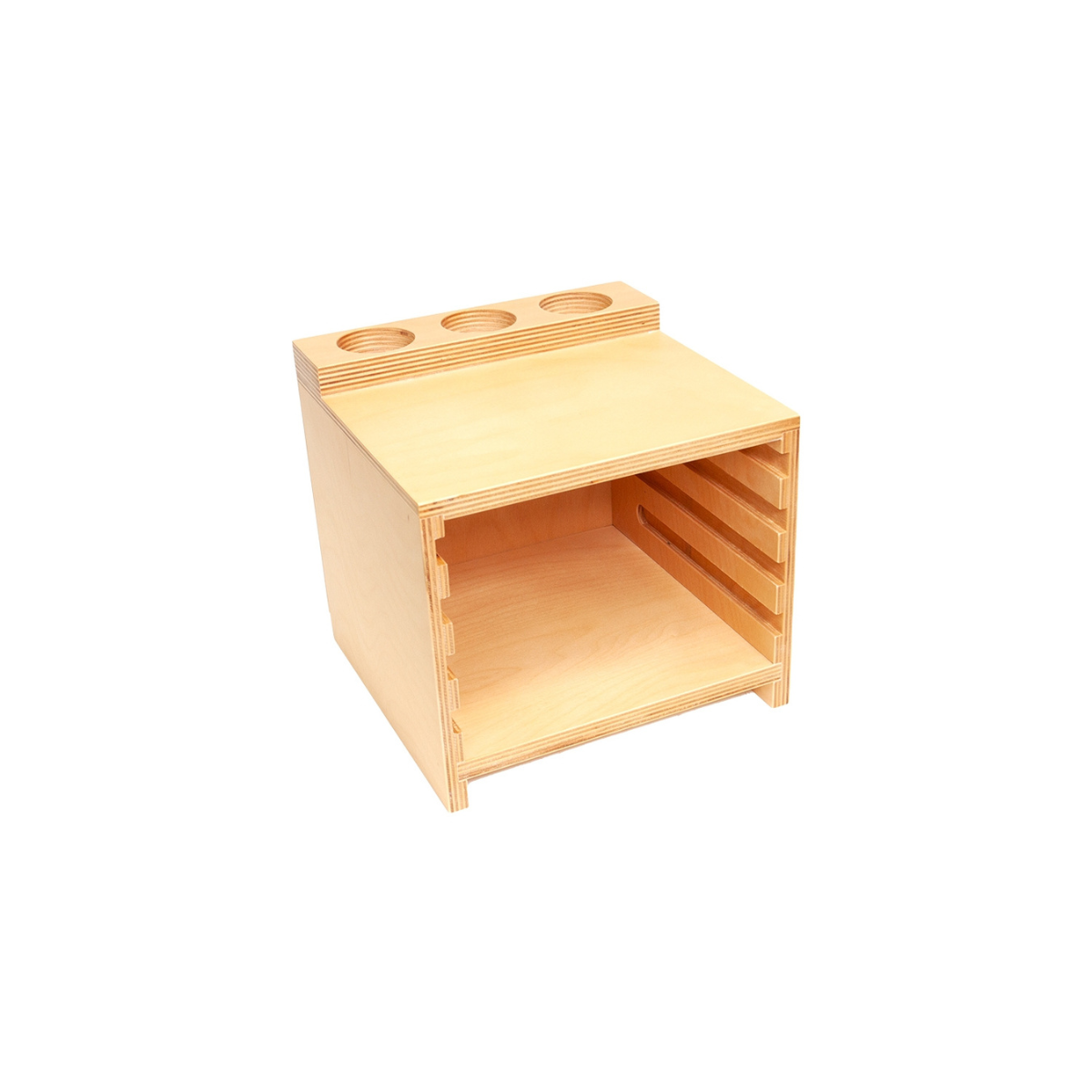 Cabinet for Wooden Land and Water Form Trays Set 2 (Premium Quality)