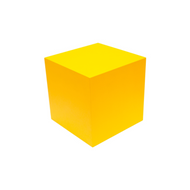 One Yellow Cube (Premium Quality)