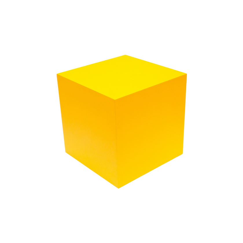 One Yellow Cube (Premium Quality)