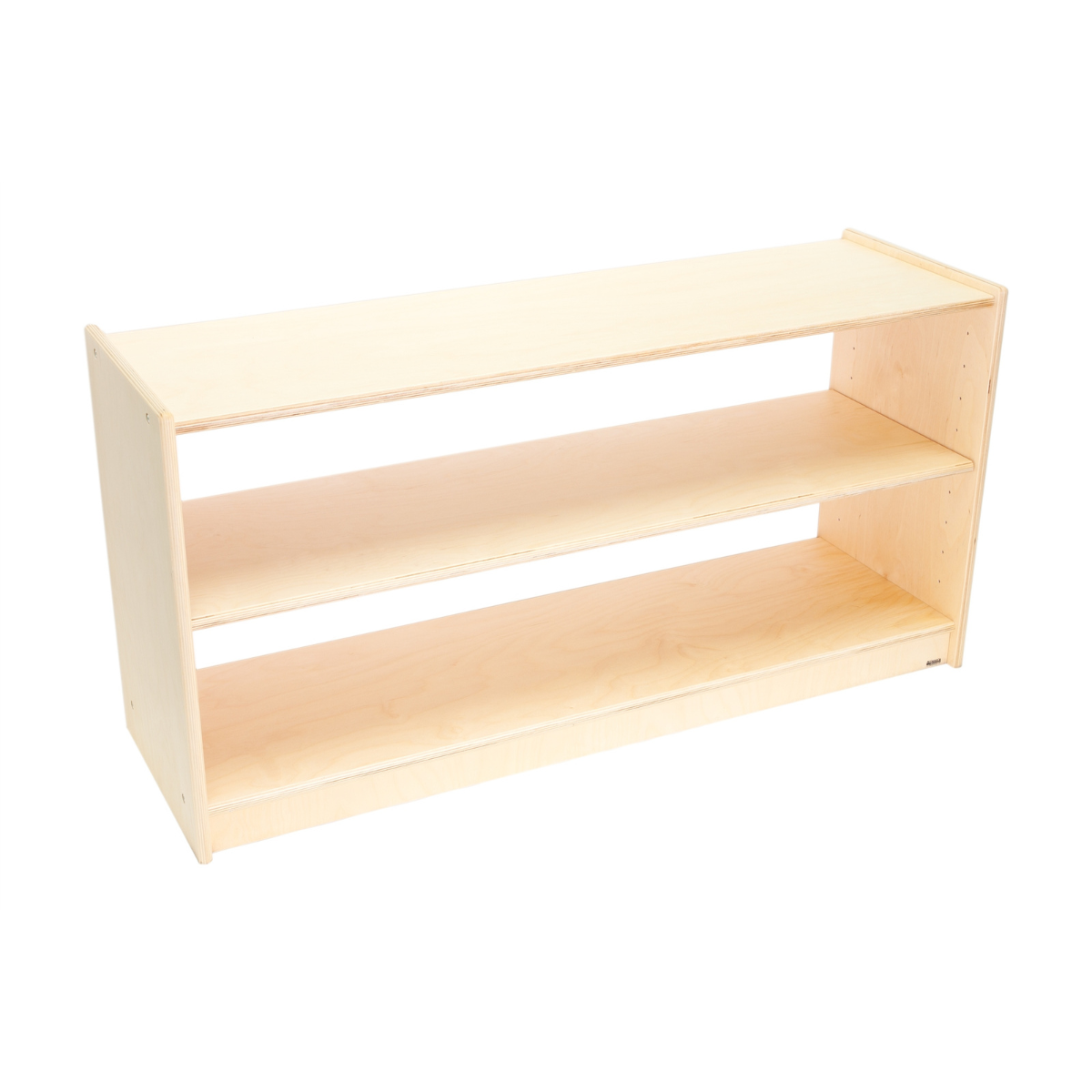 Two Tier Adjustable Shelf 24" High, 14.5" Depth - Plywood