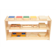 Two Tier Adjustable Shelf 24" High, 14.5" Depth - Plywood