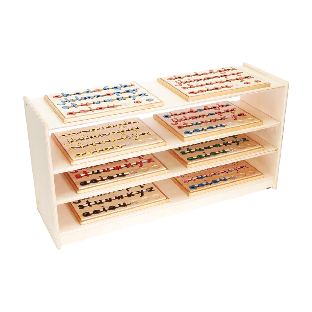 Three Tier Adjustable Shelf 24" High - Plywood