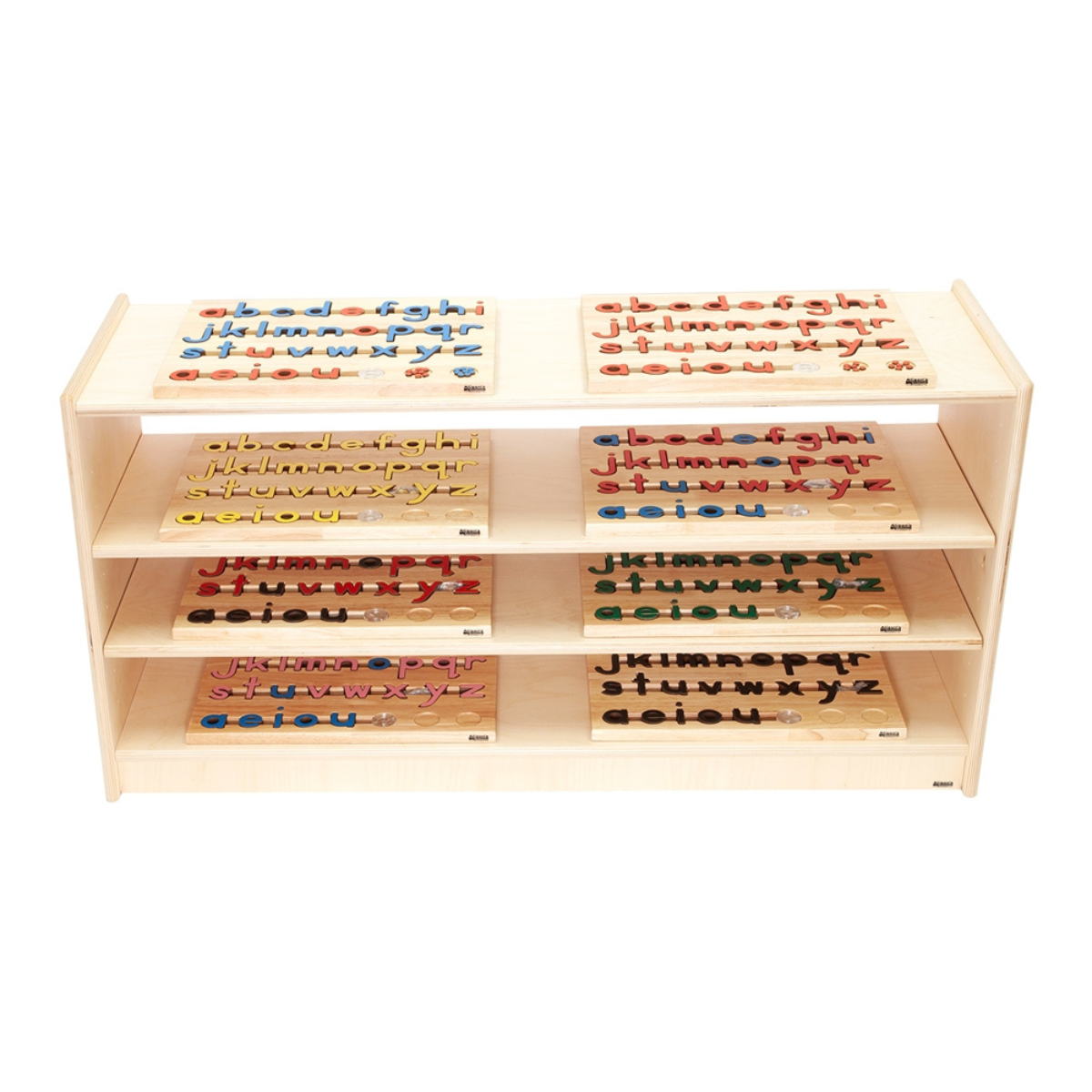 Three Tier Adjustable Shelf 24" High - Plywood