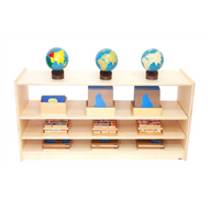 Three Tier Adjustable Shelf 30" High - Plywood