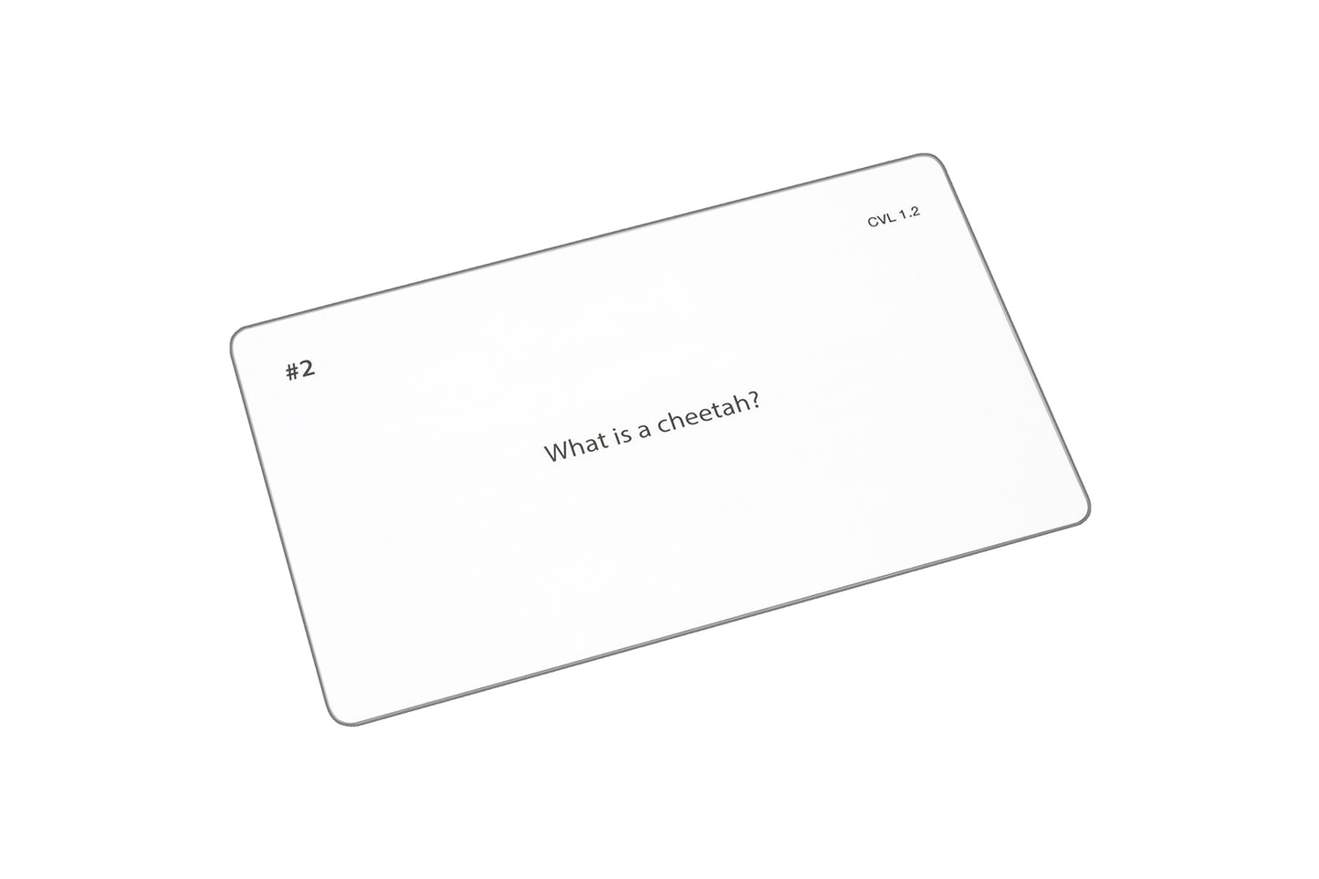 Cheetah vs Leopard Chart with Cards
