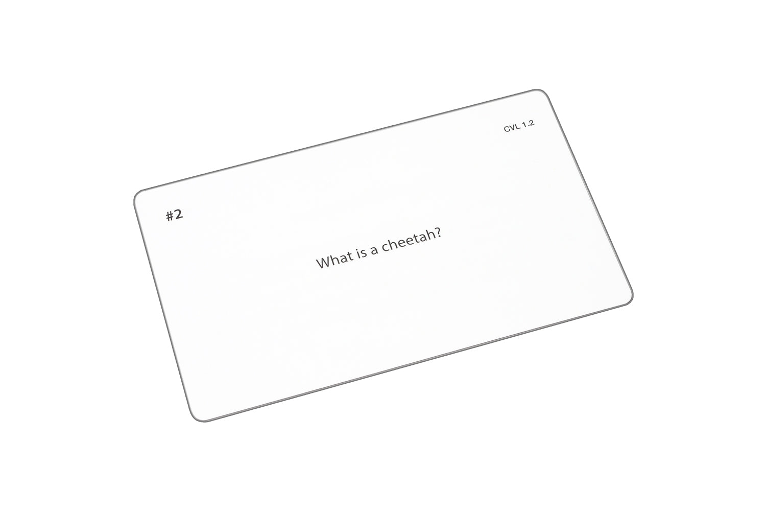 Cheetah vs Leopard Chart with Cards