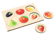 Fruits Inside-Outside Matching Puzzle