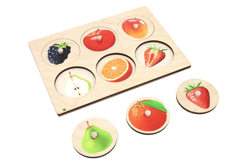 Fruits Inside-Outside Matching Puzzle